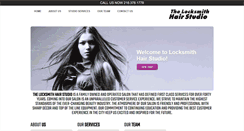 Desktop Screenshot of locksmithhairstudio.com